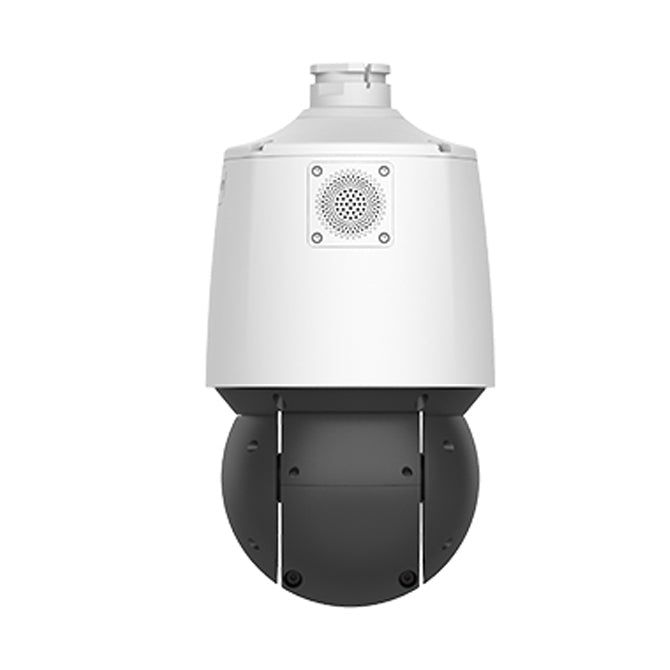 UNV IPC94144SFW-X25-F40C, (4MP) PTZ, IPC 4mm and 4.8-120MM Dual Lens 25X Zoom, LightHunter, Microphone & Speaker, WDR, UL Listed, NDAA Compliant