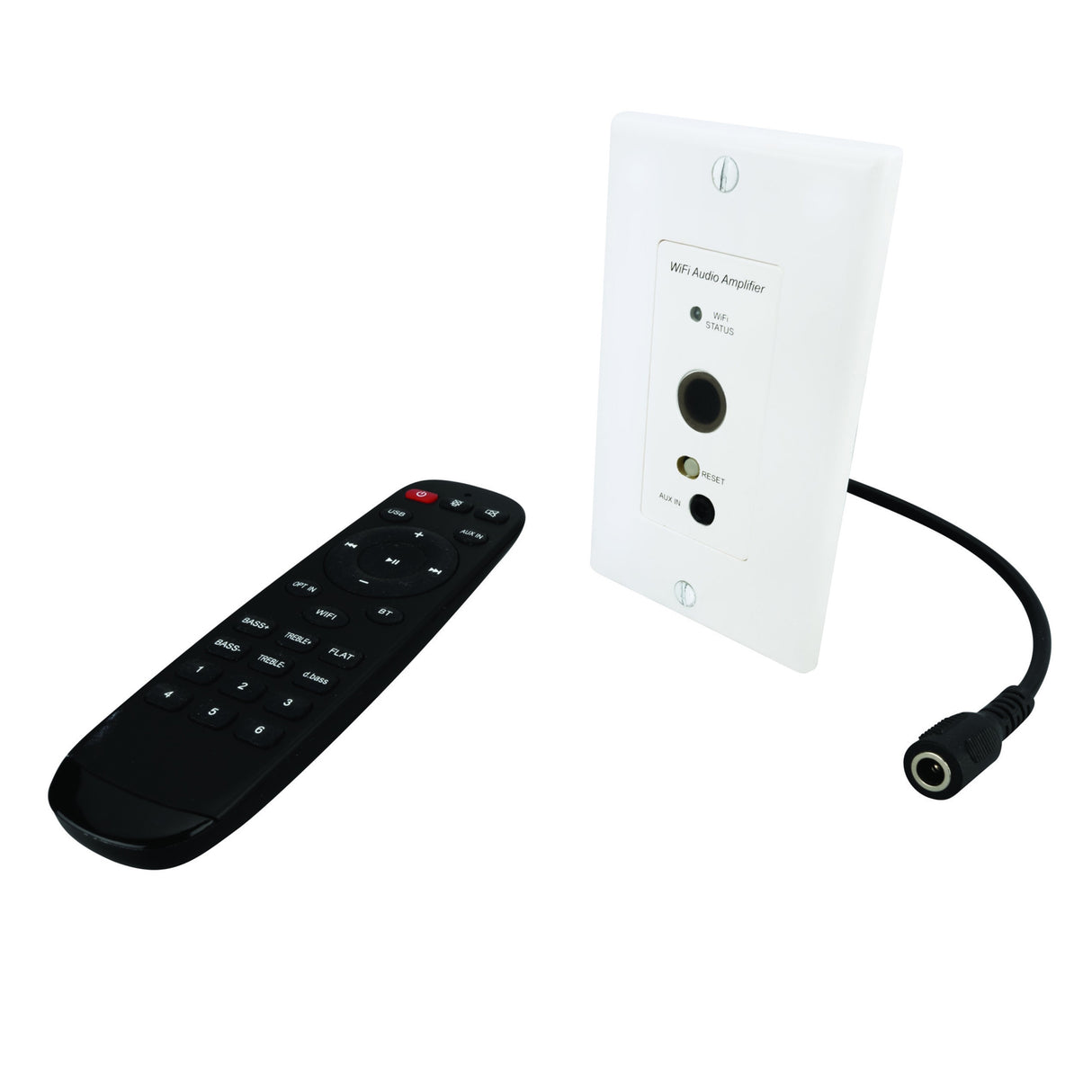 Vanco PA230SWA, In-wall Streaming Audio Receiver with a Build-in 2x30 Amplifier