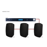 Vanco W5VB-BSC, 5.25” On-Wall Indoor/Outdoor Speaker, 8 ohm and 70V/100V