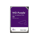 Western Digital 6TB Purple Surveillance Hard Disk Drive.