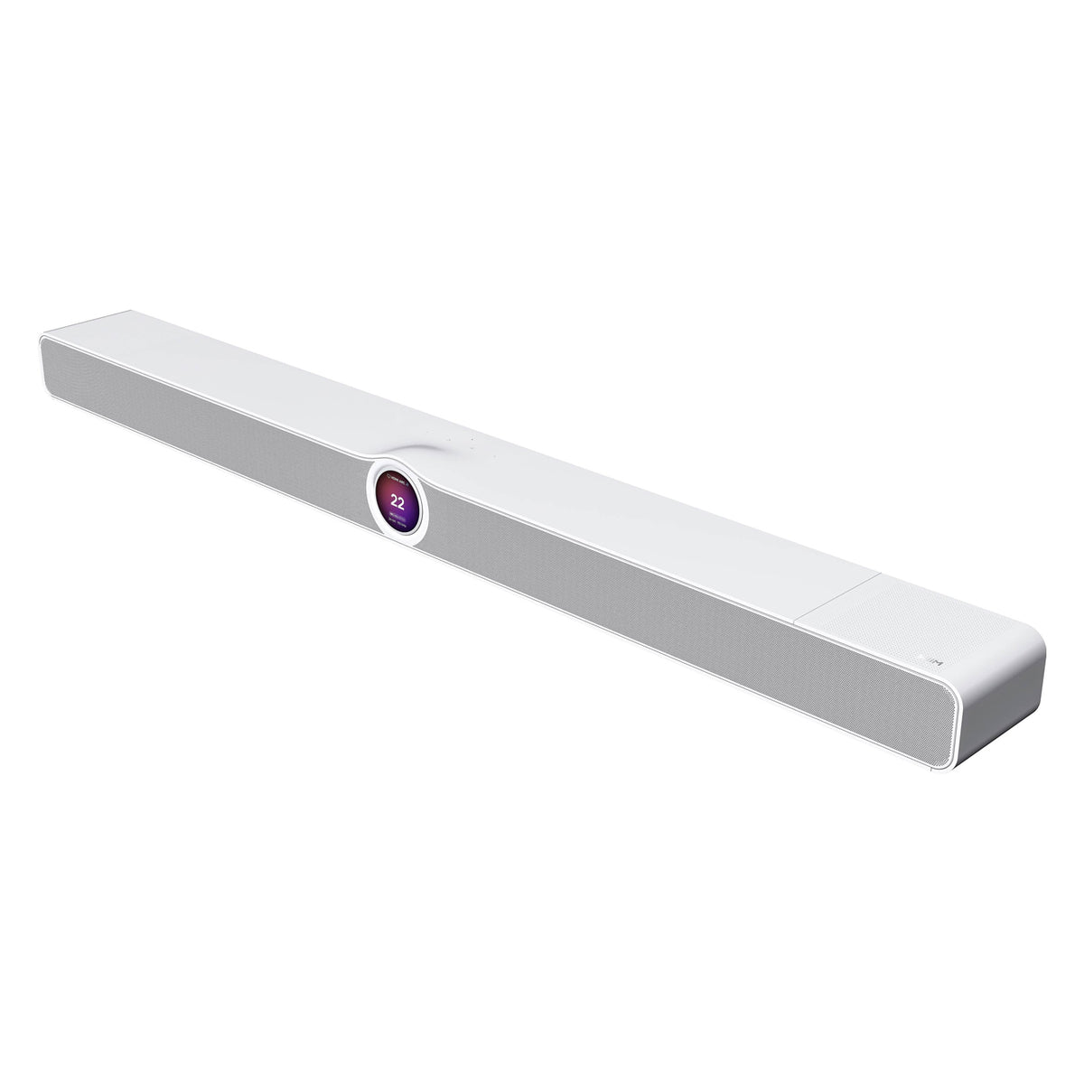 WiiM Bar, 3.0.2 Dolby Atmos & DTS with HDMI eARC, Intuitive Touch Interface, RoomFit™ & Clear Voice, Remote Included. (White / Matte Black / Glossy Black)