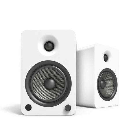 Kanto YUP6W, Passive 5.25" Speakers with 1" Silk Dome Tweeter and 5.25" Kevlar Woofer, Pair