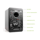 Kanto YUP6W, Passive 5.25" Speakers with 1" Silk Dome Tweeter and 5.25" Kevlar Woofer, Pair