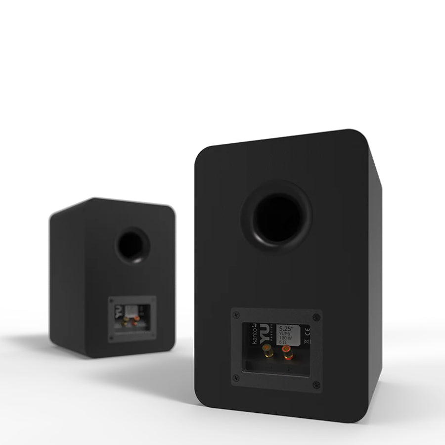 Kanto YUP6W, Passive 5.25" Speakers with 1" Silk Dome Tweeter and 5.25" Kevlar Woofer, Pair