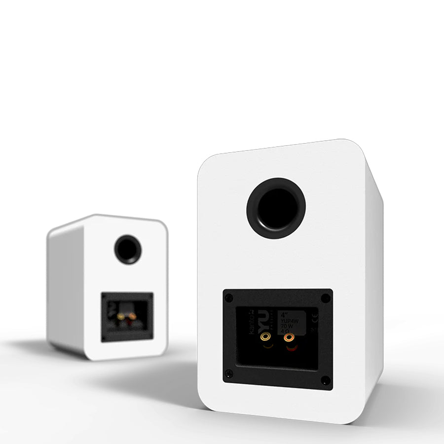 Kanto YUP6W, Passive 5.25" Speakers with 1" Silk Dome Tweeter and 5.25" Kevlar Woofer, Pair