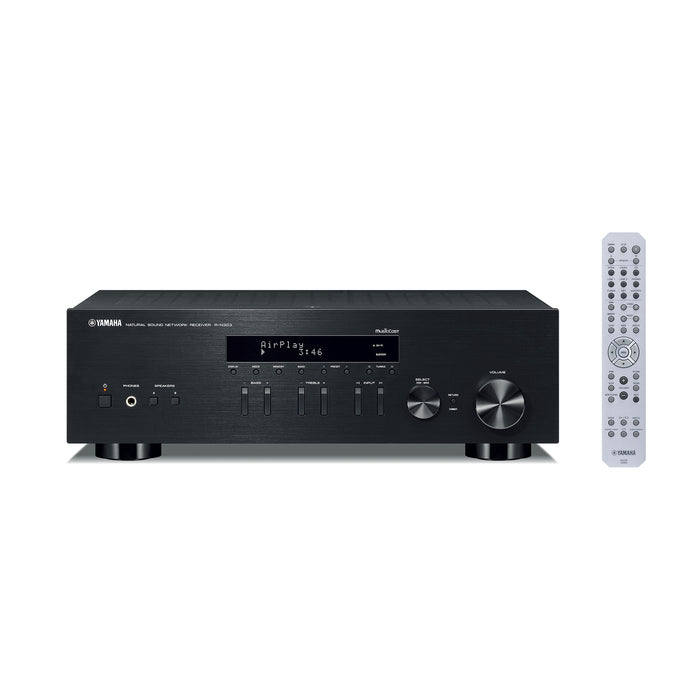 Yamaha R-N303BL, Stereo receiver with Wi-Fi and Bluetooth, Black