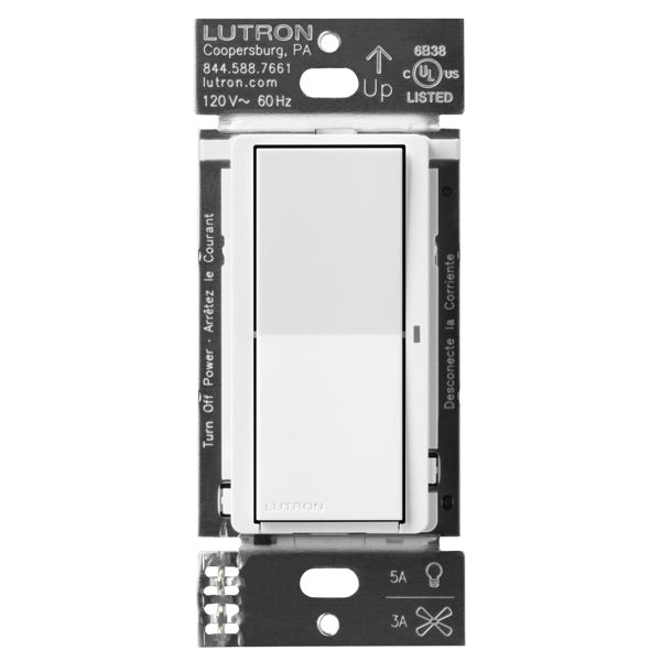Lutron DVRF-5NS-WH, Caseta Smart Switch, White