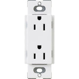 Lutron Claro CARS-15-TR,15A Tamper Resistant Receptacle
