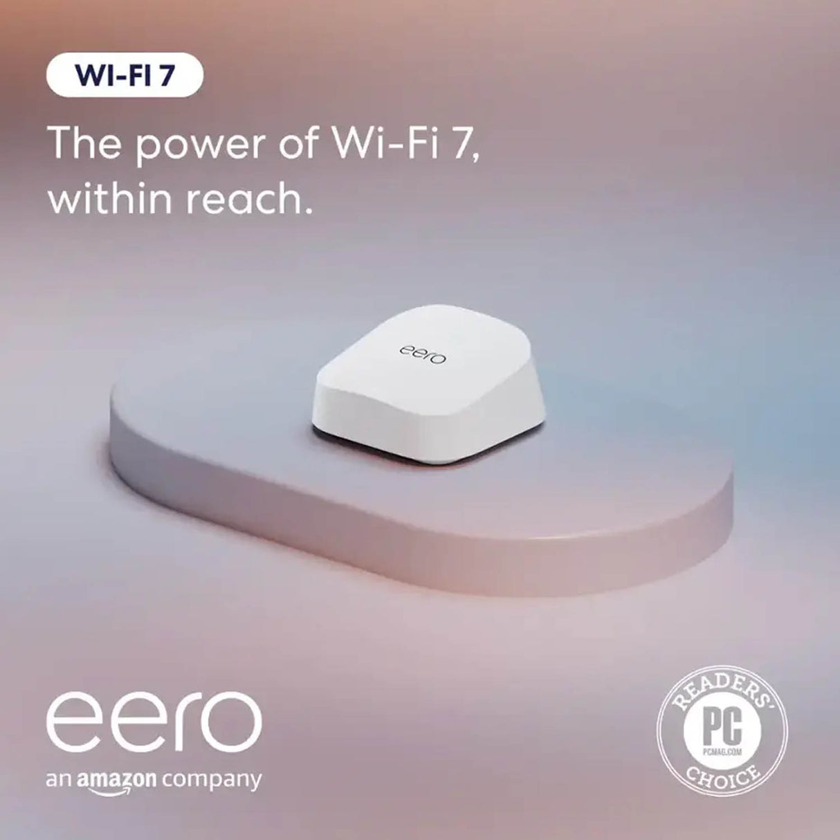 eero 7, Dual-Band Mesh Wi-Fi 7 Router - New Arrival