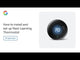 Google Nest Thermostat 4th Generation, ( Includes Temperature Sensor )