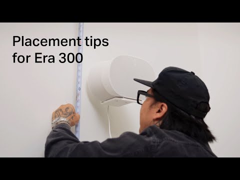 SONOS E30SPWW1, Era 300 Stands (Pair) - Black / White