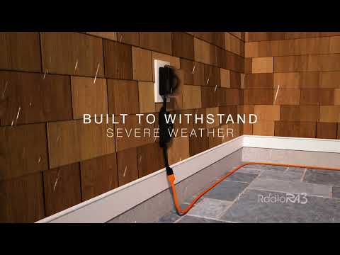 Lutron RadioRA3 RR-15OUT-BL, Outdoor Plug-in Switch