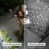 Ring Outdoor Cam Plus Featuring Retinal 2K, Battery, Indoor / Outdoor, (Black / White)