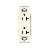 Lutron SCR-20, Claro 20A Duplex Receptacle.