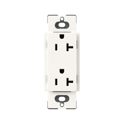 Lutron SCR-20, Claro 20A Duplex Receptacle.