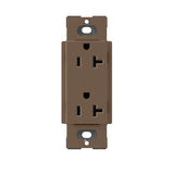 Lutron SCR-20, Claro 20A Duplex Receptacle.
