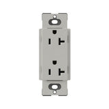 Lutron SCR-20, Claro 20A Duplex Receptacle.
