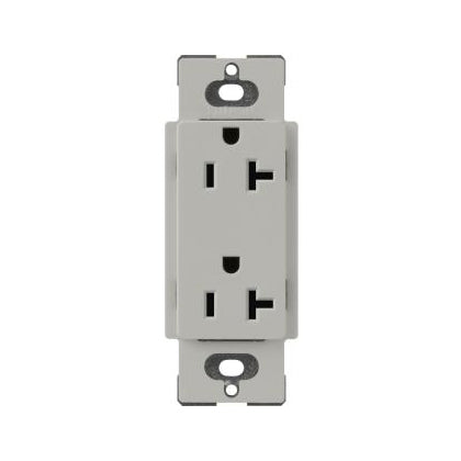 Lutron SCR-20, Claro 20A Duplex Receptacle.