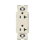 Lutron SCR-20, Claro 20A Duplex Receptacle.
