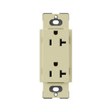 Lutron SCR-20, Claro 20A Duplex Receptacle.