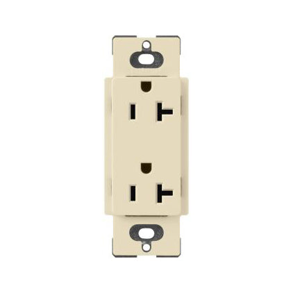 Lutron SCR-20, Claro 20A Duplex Receptacle.