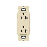 Lutron SCR-20, Claro 20A Duplex Receptacle.