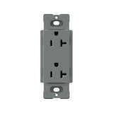 Lutron SCR-20, Claro 20A Duplex Receptacle.