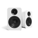 Kanto YUP4, Passive 4" Speakers with 1" Silk Dome Tweeter and 4" Kevlar Woofer - Black, Pair