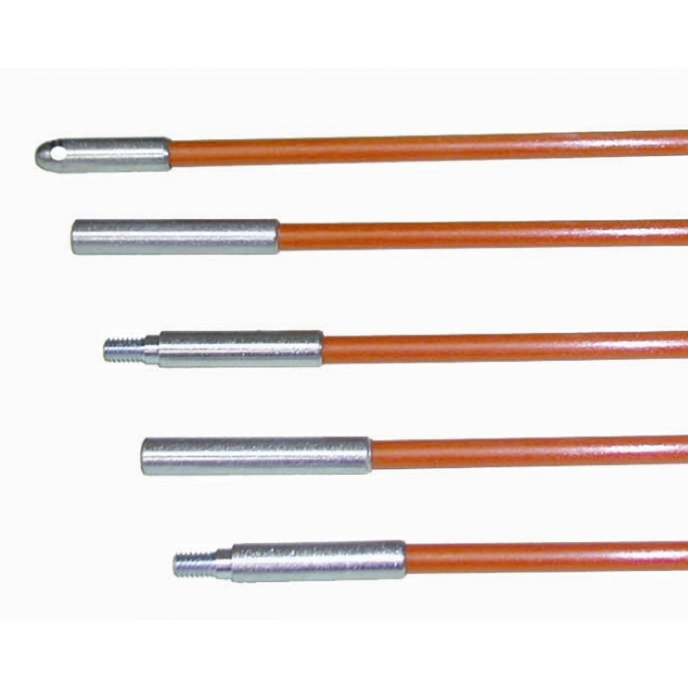 B.E.S PCF207 - Coated Orange Rod Fiberfish II 6 Foot Kit (30' total)