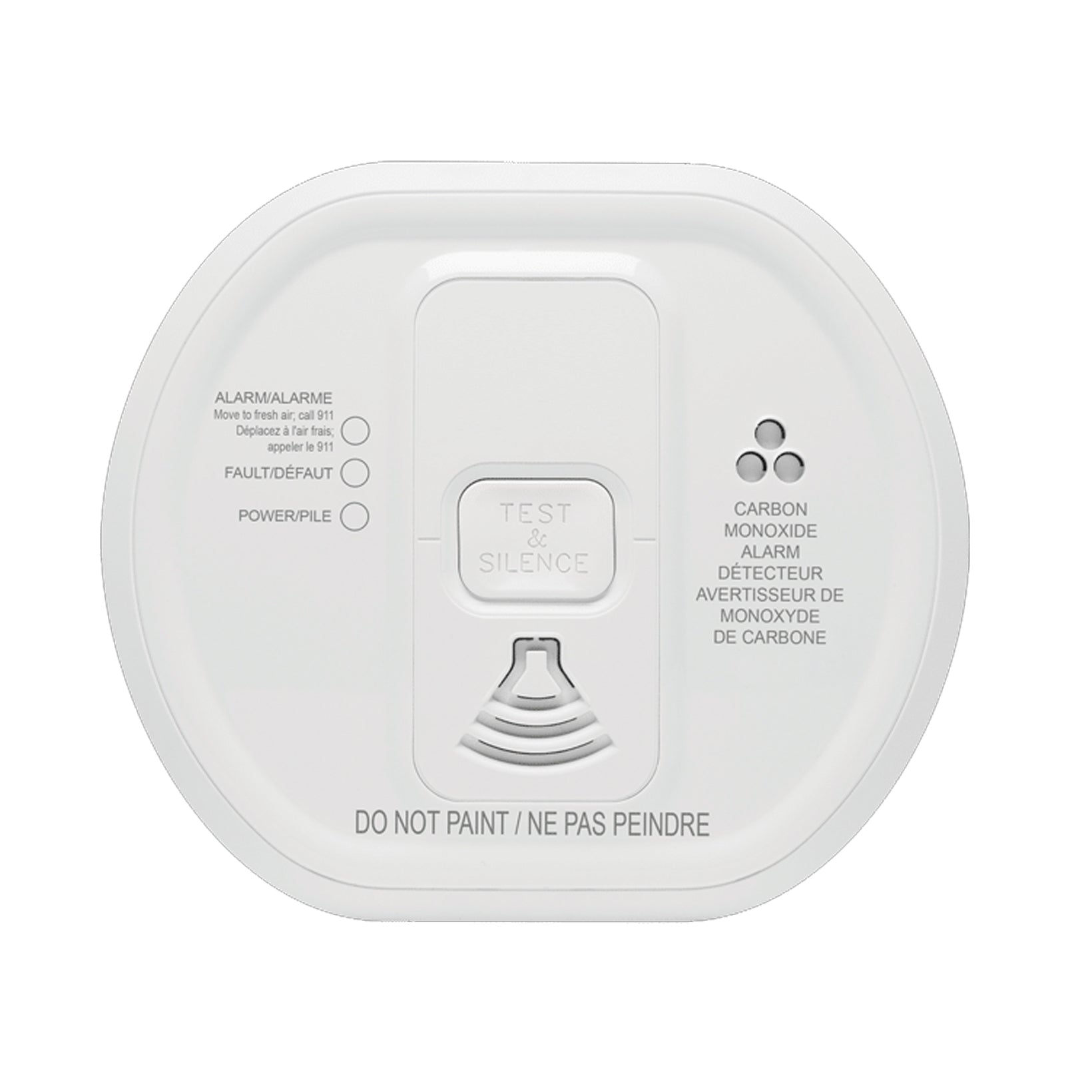 2GIG-CO8-345, 2GIG Carbon Monoxide Alarm, 345 MHz