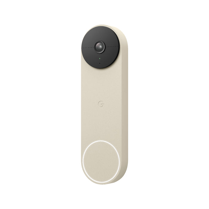 Nest Google Video Doorbell Battery Powered (White, Beige, Green , Ash)
