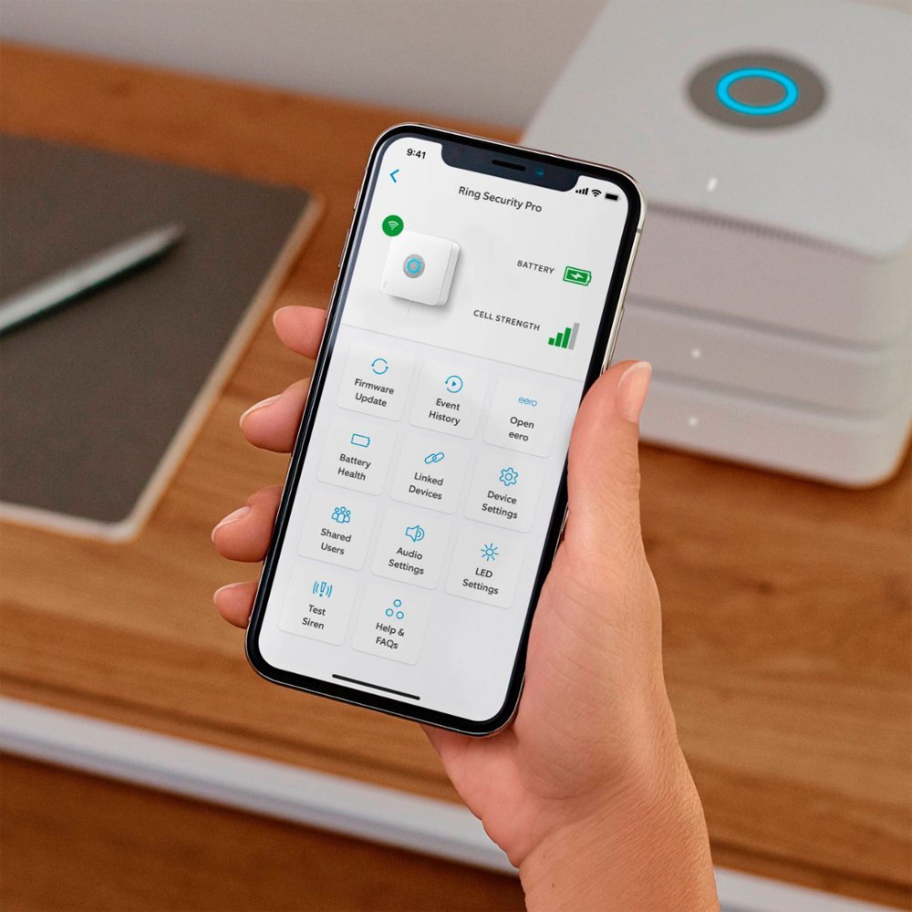 Ring Alarm Pro Home Security Kit 8 Pieces - White