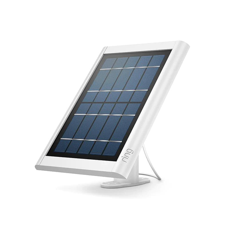 Ring Solar Panel 2Gen, Compatible with Ring Spotlight Cam Plus & Pro, (White / Black)