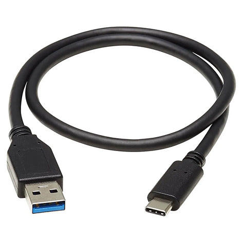 Acegear USBA2USBC0.5M USB-A to USB-C Cable 0.5m USB 3.0 up to 5 Gbps, Molded Gold-plated Uses a 56KΩ pull-up resistor