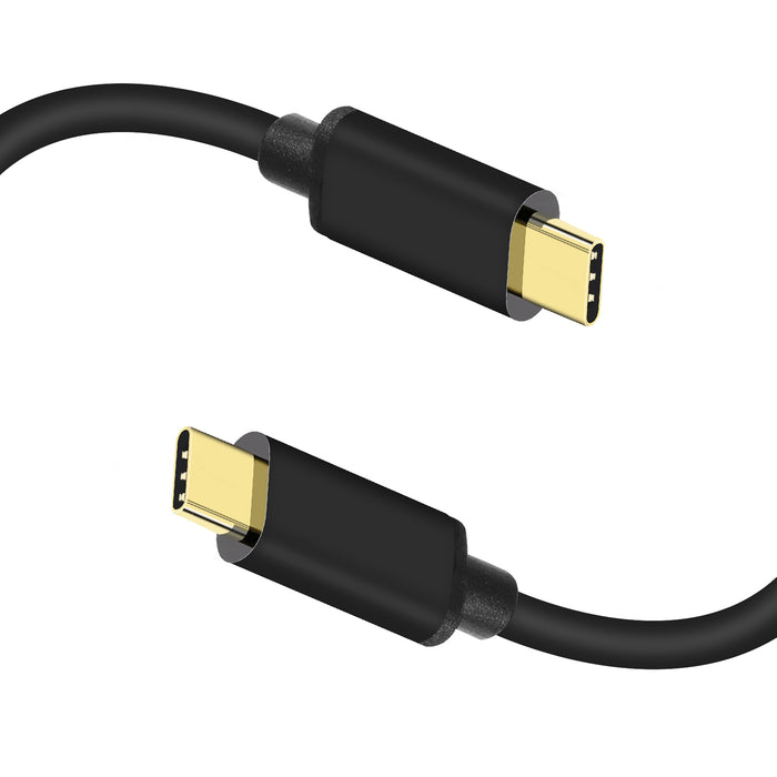 Acegear USBC2USBC1M, USB-C to USB-C Cable 1m, 3A USB 3.1 up to 10 Gbps Molded Gold-plated Support 4K@30Hz