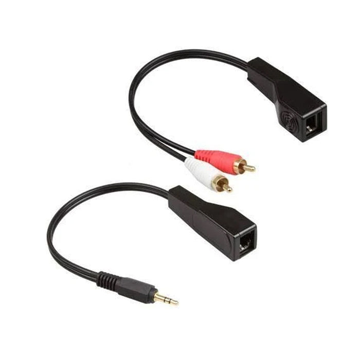 Acegear BA2RCA3.5MM RCA Stereo to 3.5mm Stereo Over CAT5e or CAT6.