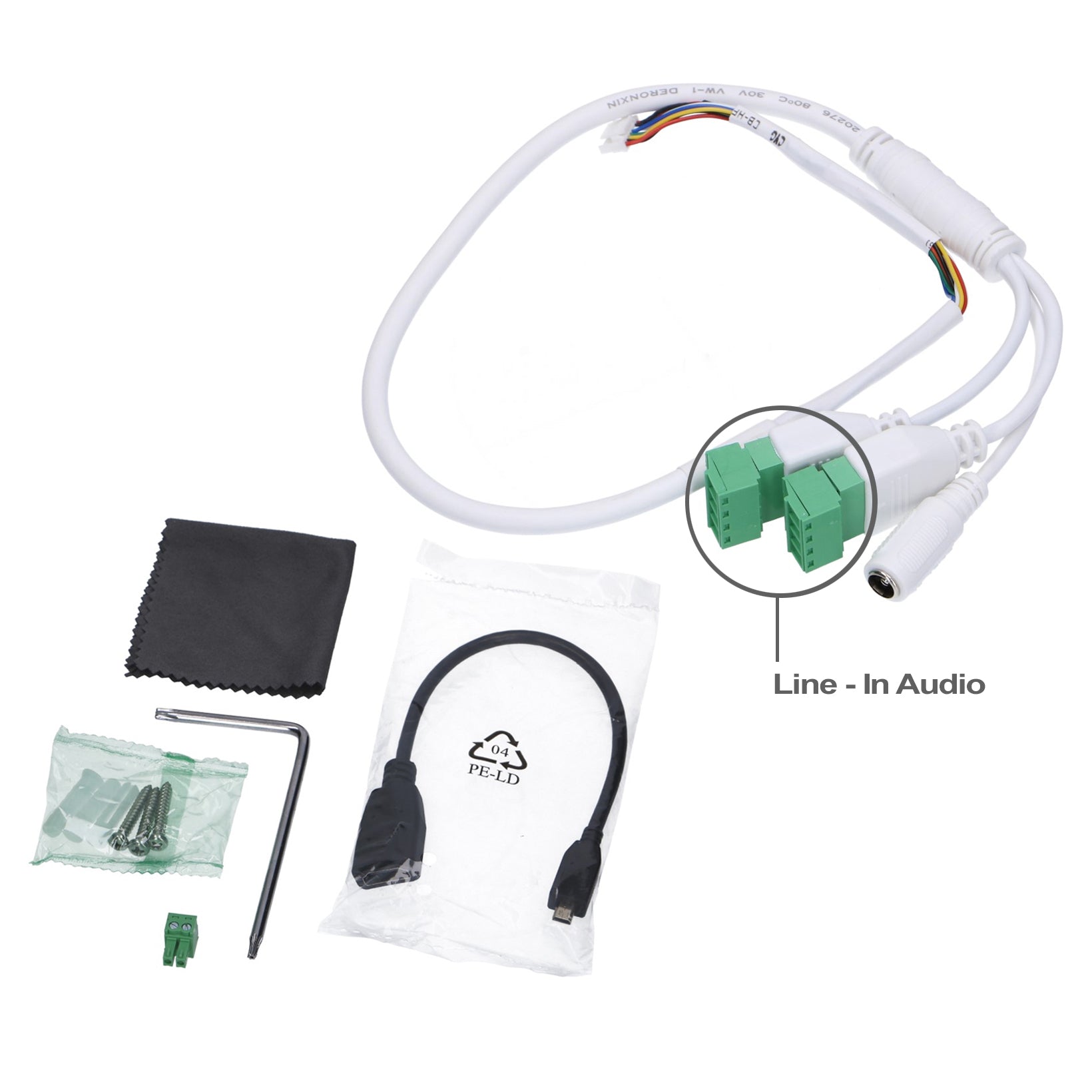 Acegear CI2202HDMI, (2MP) Dome, IPC, HDMI Output, 2.8mm FIxed Lens,  Night Fight EXIR 100ft 48vPoE.