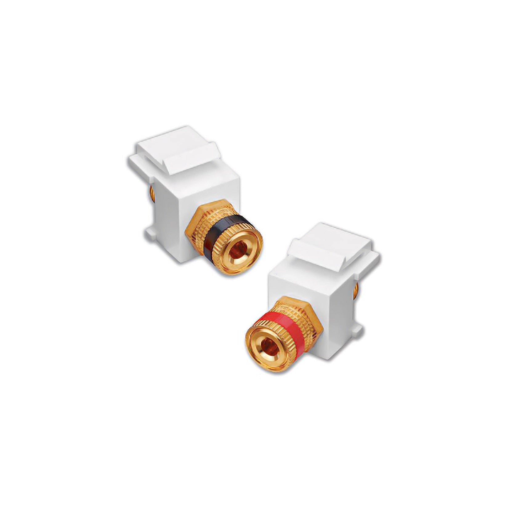 Acegear KBIDINGPOST Binding Post Keystone Inserts red and Black (Pair)