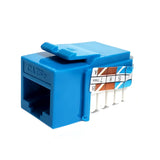 Acegear KEYSTONE CAT5E 90, Degrees, White Blue, Orange  (Each)