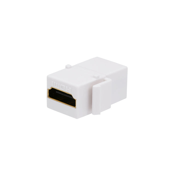 Acegear KHDMIWH HDMI Keystone, White  (Each)