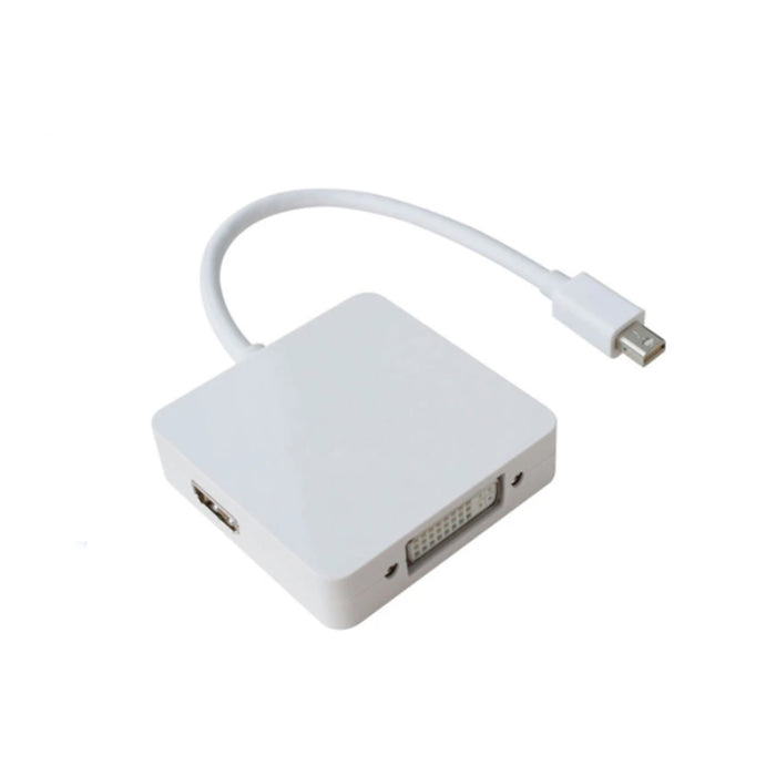 Acegear MDP3IN1 3in-1 Mini DisplayPort (Thunderbolt) Male to HDMI/DisplayPort/DVI Female Adapter