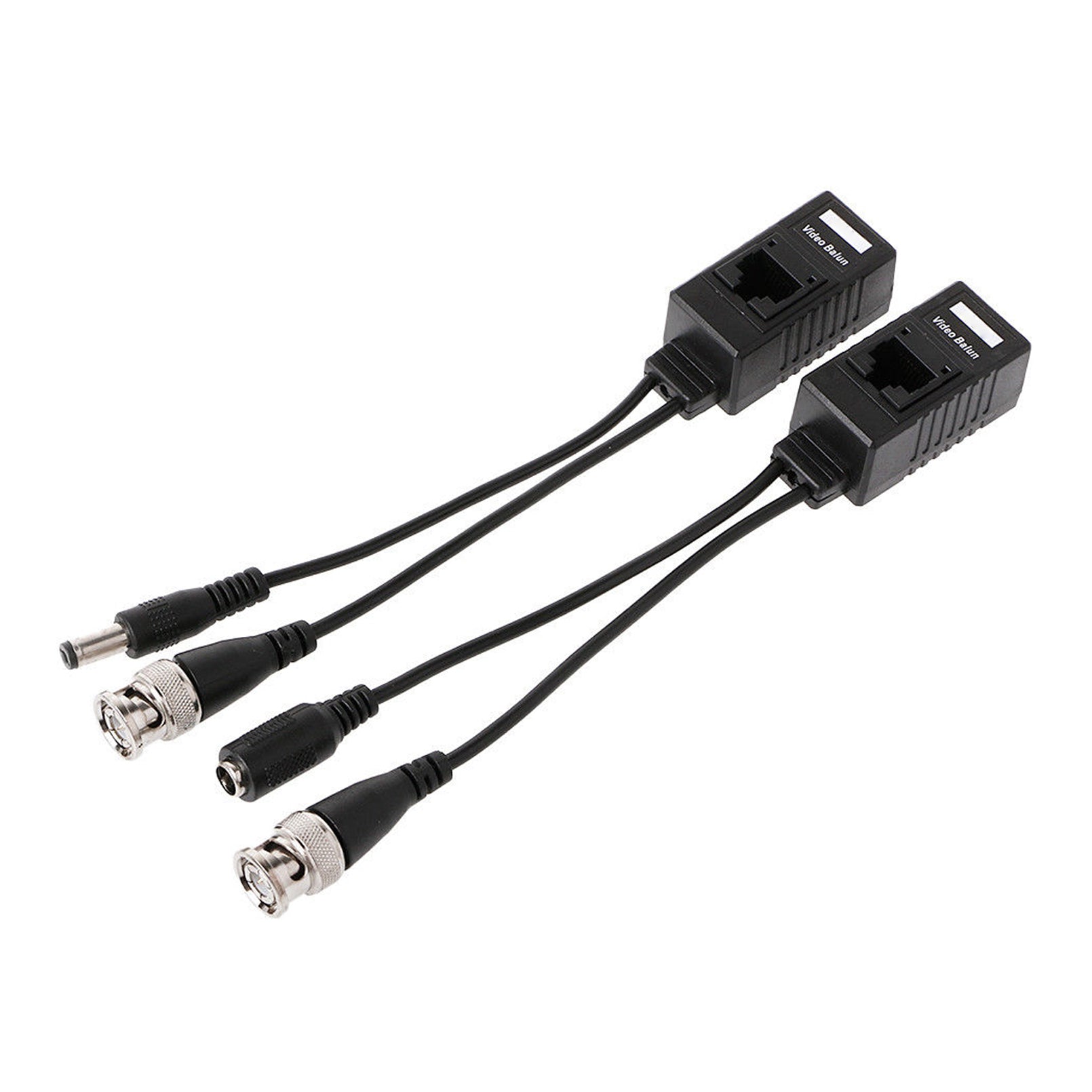 Acegear VB213A.PAIR 1 ch Power (DC12V) & Video Balun, Compatible w/TVI (Pair)