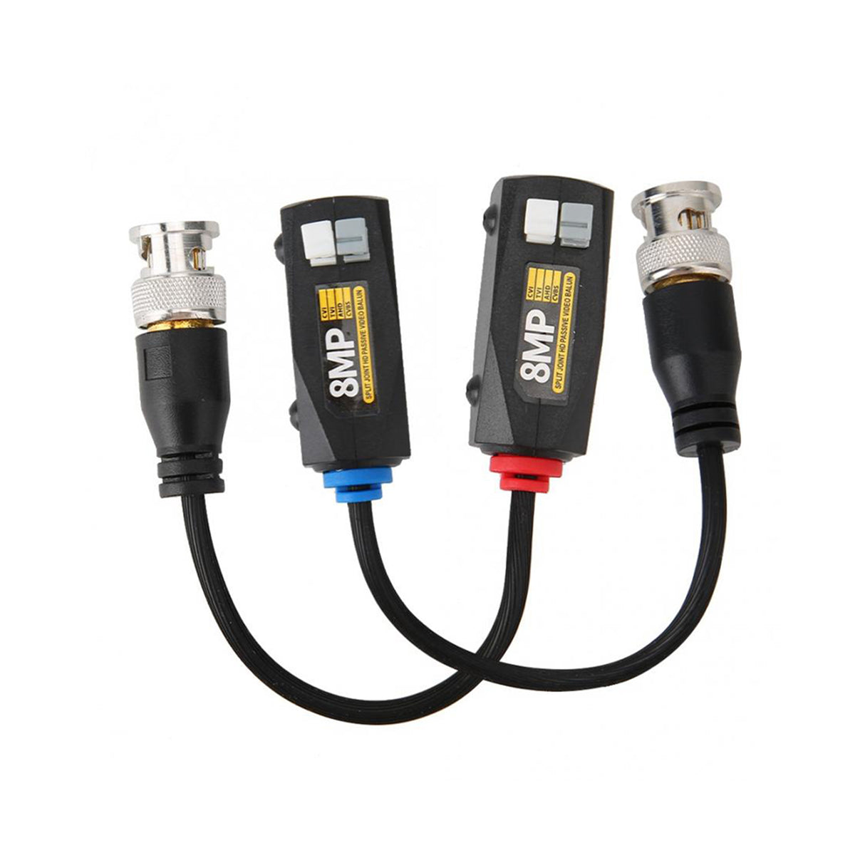 Acegear VB8MP02 - 8MP HD Attachable Design, Passive Balun, Level3 Lighting Protection, Support HD-CVI/AHD/TVI/CVBS Signal (Pair)