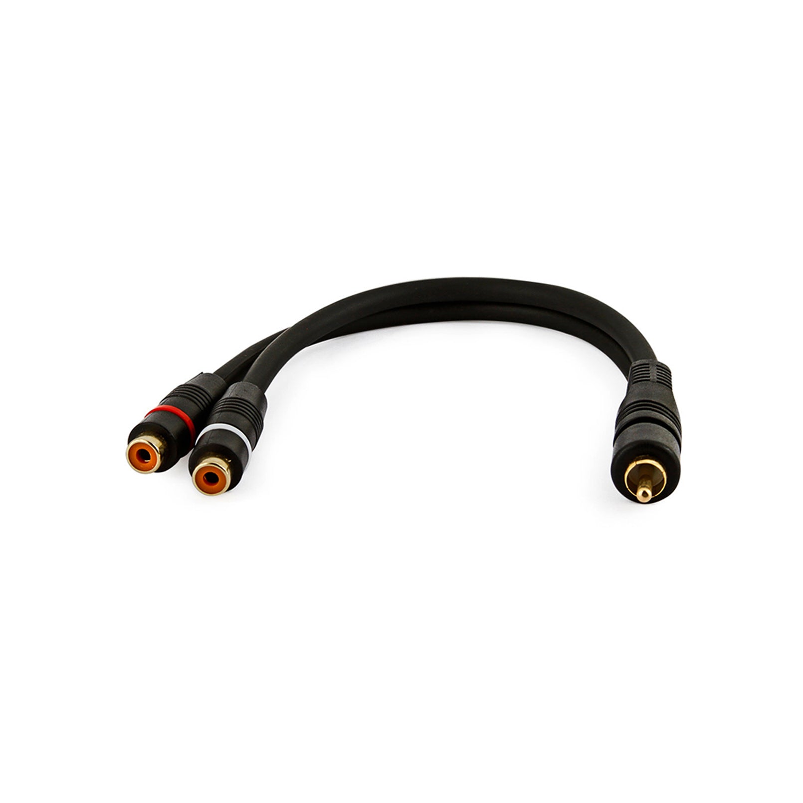Acegear Y1RCAM2RCAF0.5M 2 Female RCA to 1 Male RCA Y Splitter Cable, 0.5M  (Each)