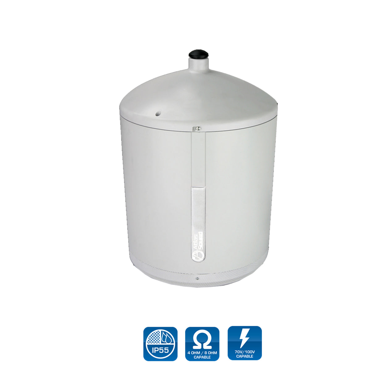 AtlasIED PM4FA-WH / 4" 2-way Pendant Mount Speaker with 70.7V-16W Transformer