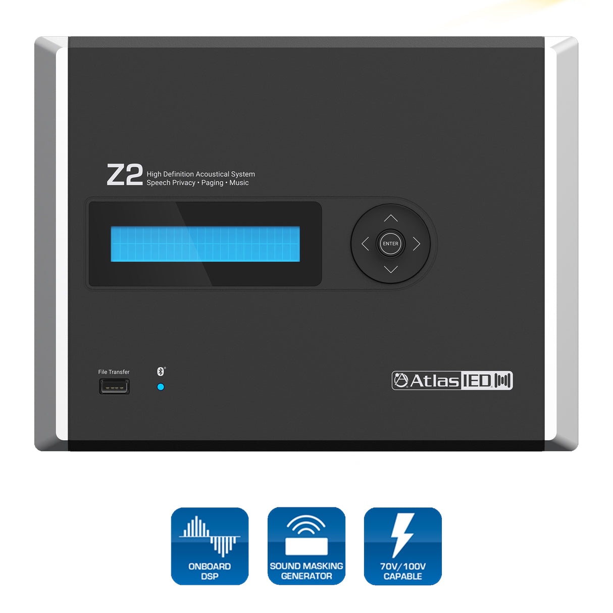 AtlasIED Z2-B / 2-ZONE HIGH DEFINITION ACOUSTICAL SYSTEM