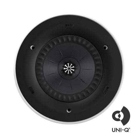 KEF CI160RR-THX, 6.5" in-Ceiling, Uni-Q THX ULTRA Certified 160mm Round Speaker, 190W (Each)