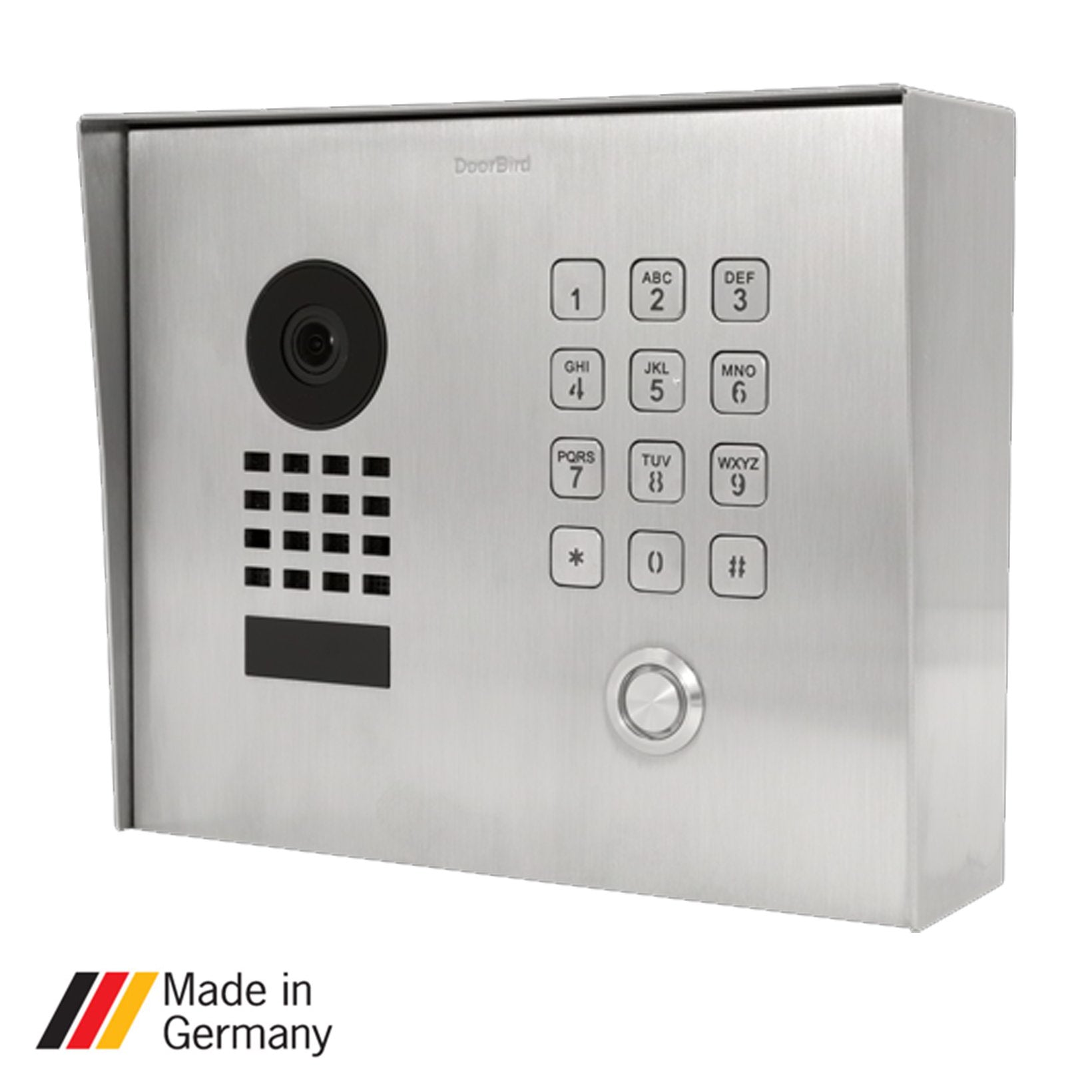 DoorBird D1101KH, Classic Surface Mount, IP Video Door Station, 1 Unit, 1 Call Button,