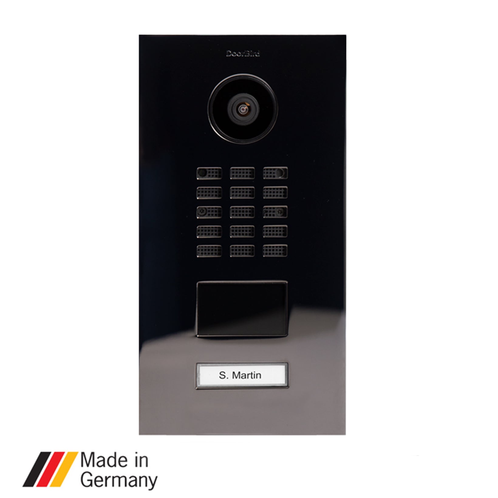 DoorBird D2101V, Surface & Flush Mount, IP Video Door Station, 1 Unit, 1 Call Button, (Housing sold separately)