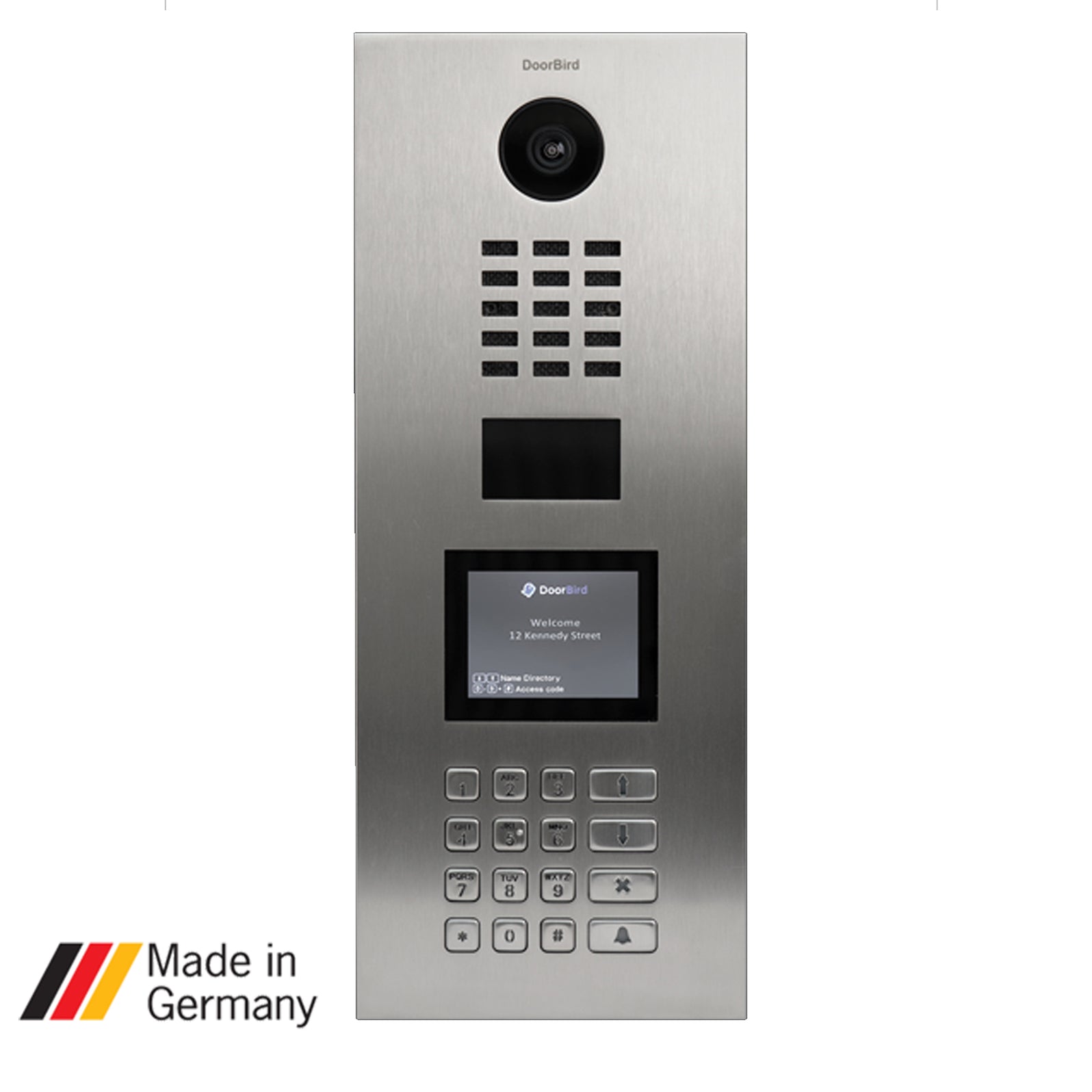 DoorBird D21DKV, Surface & Flush Mount Possible, IP Video Door Station — Blue Star Wholesale